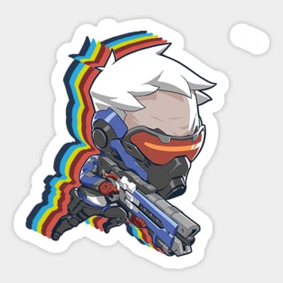 Cute Soldier 76 Sticker